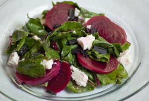 Beet Green Salad