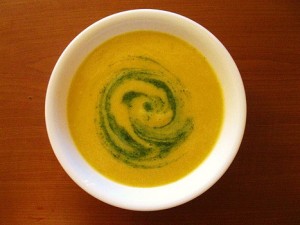 Crookneck Squash Soup