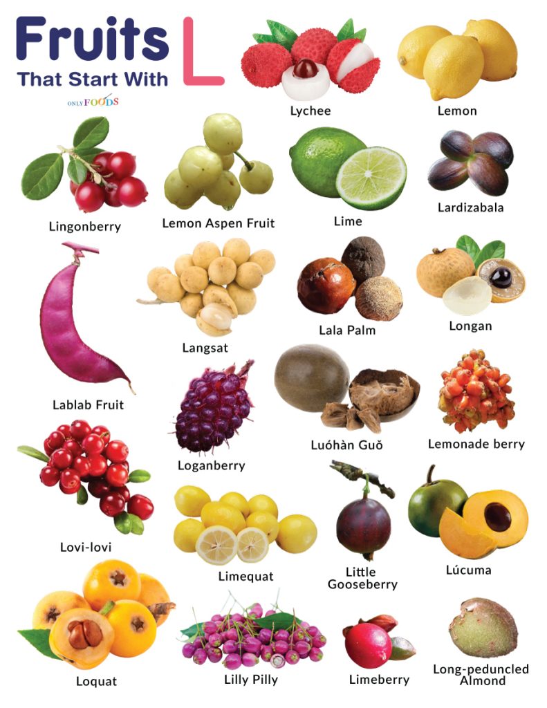 Fruits That Start With L