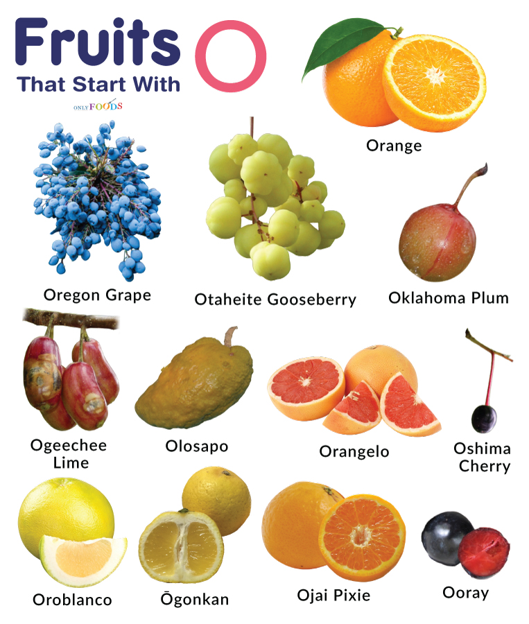 Fruits That Start With O