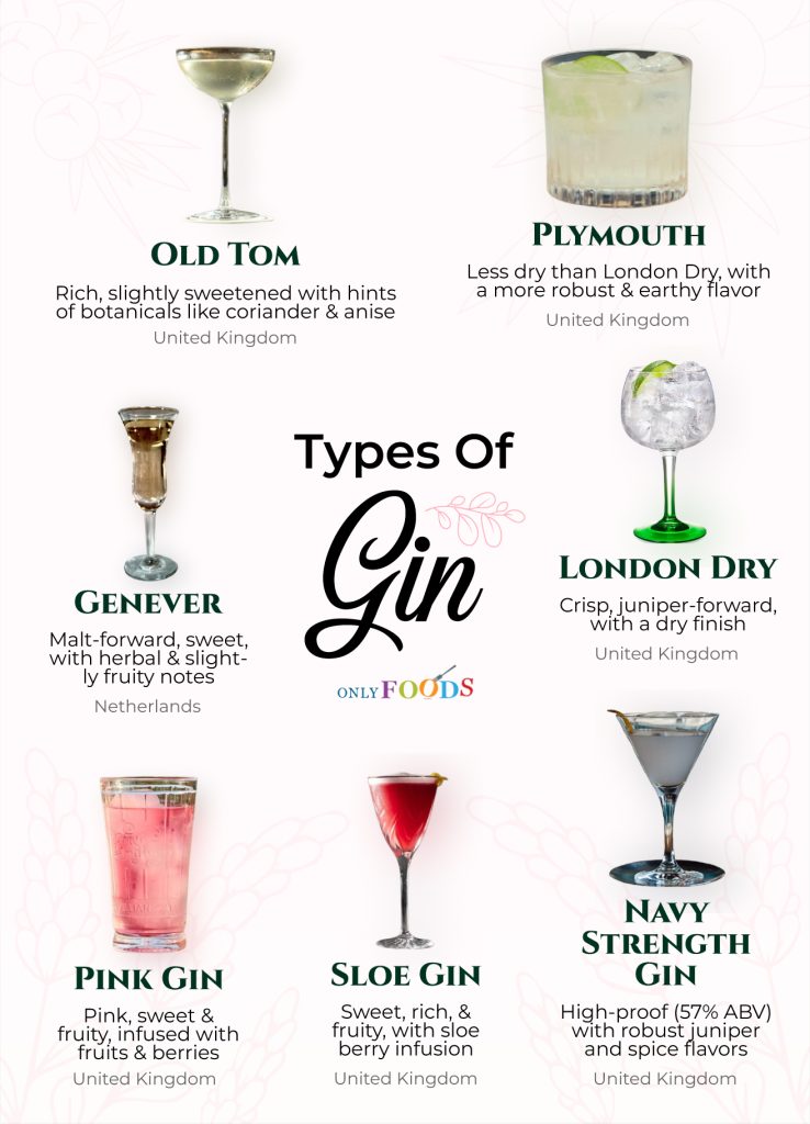 Types of Gin