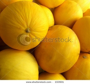 Photos of Orange Honeydew Melon